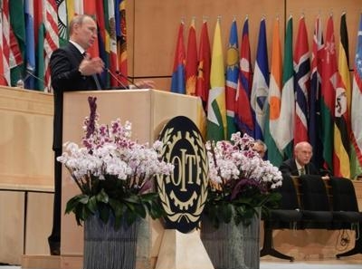 7. Владимир Путин на Конференции МОТ